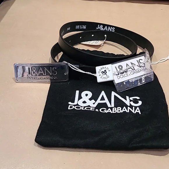Dolce & Gabbana belt with signature silver buckle DOLCE & GABBANA Belt Multicolor Embellished Silver Metal  main image 3